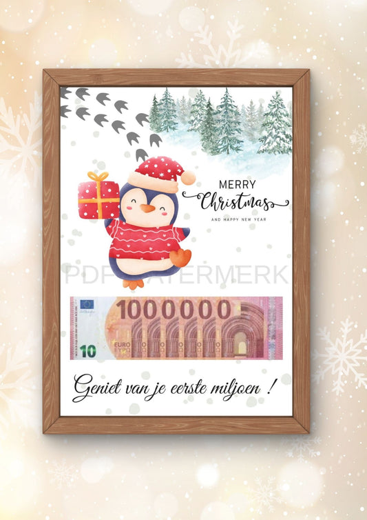 Origineel geld geven kerstmis