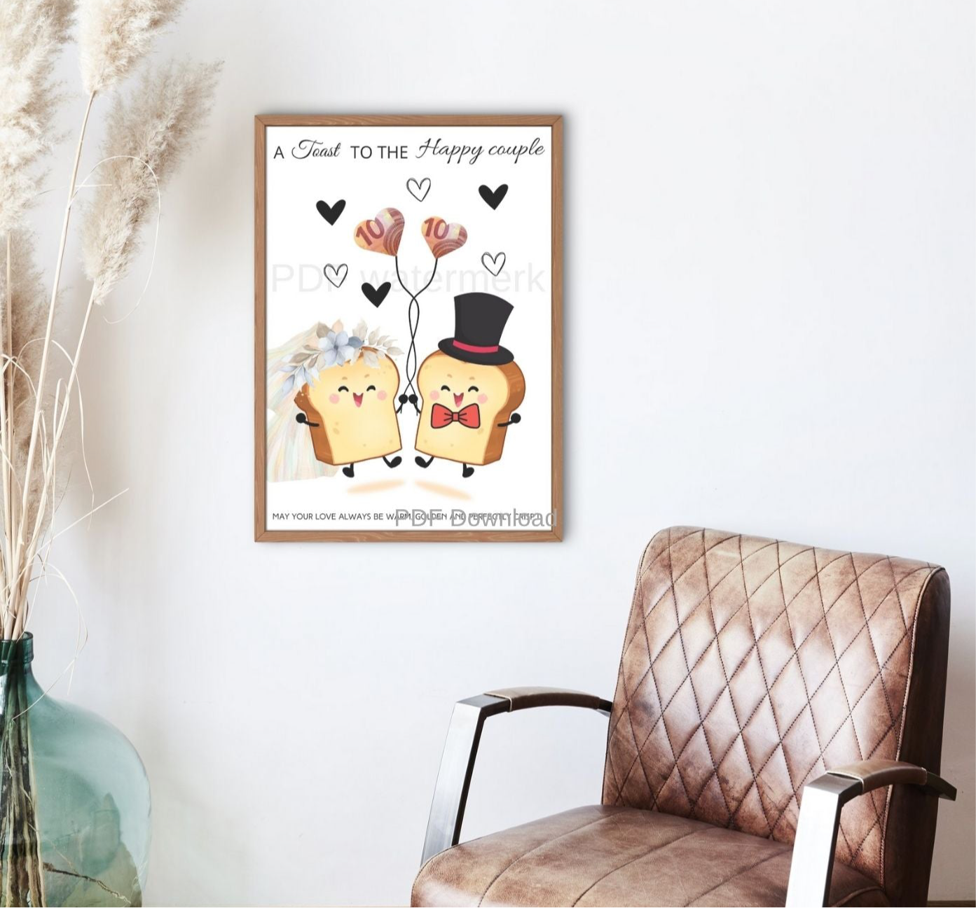 Fotolijst geld cadeau