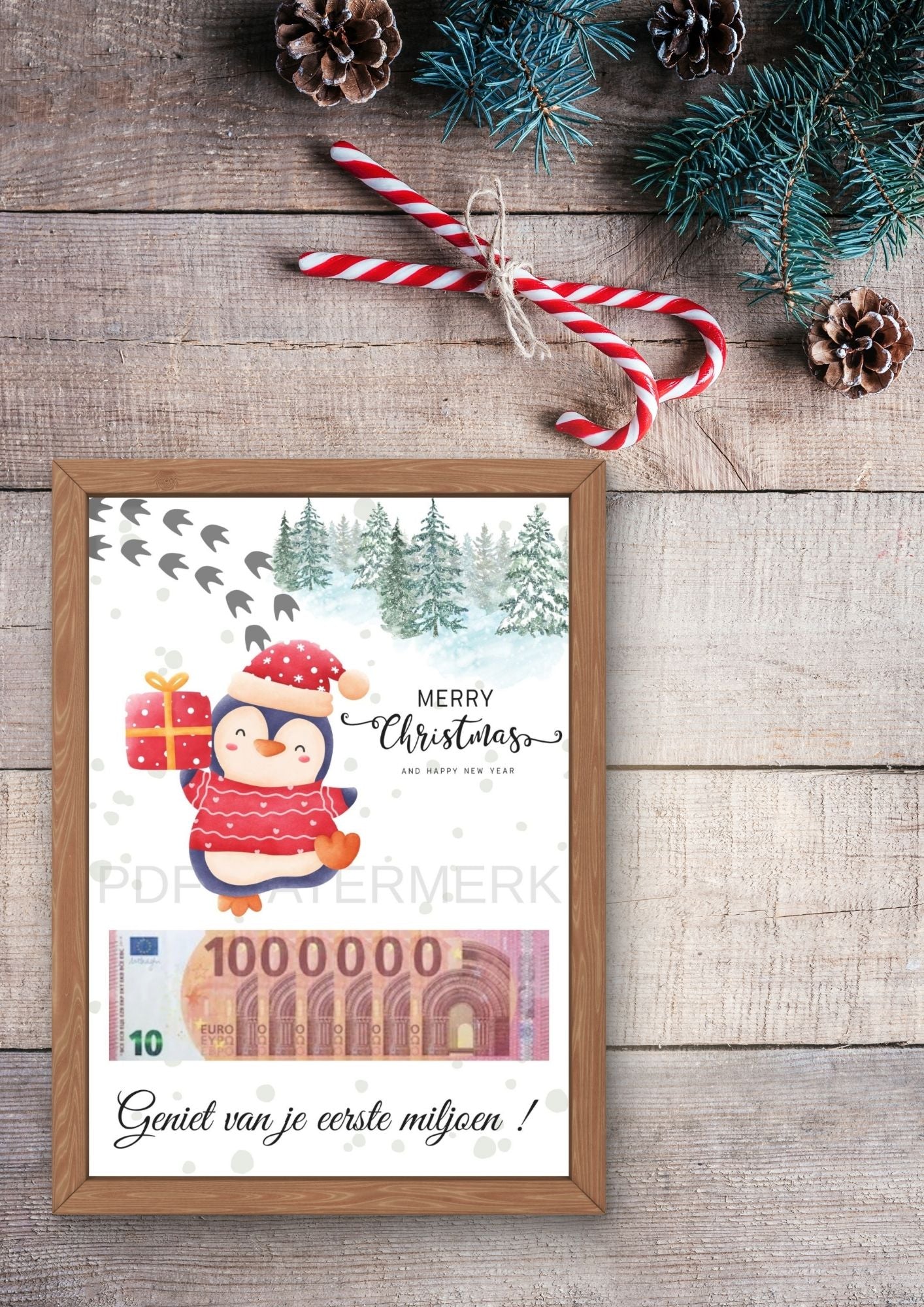Geld origineel verpakken kerst