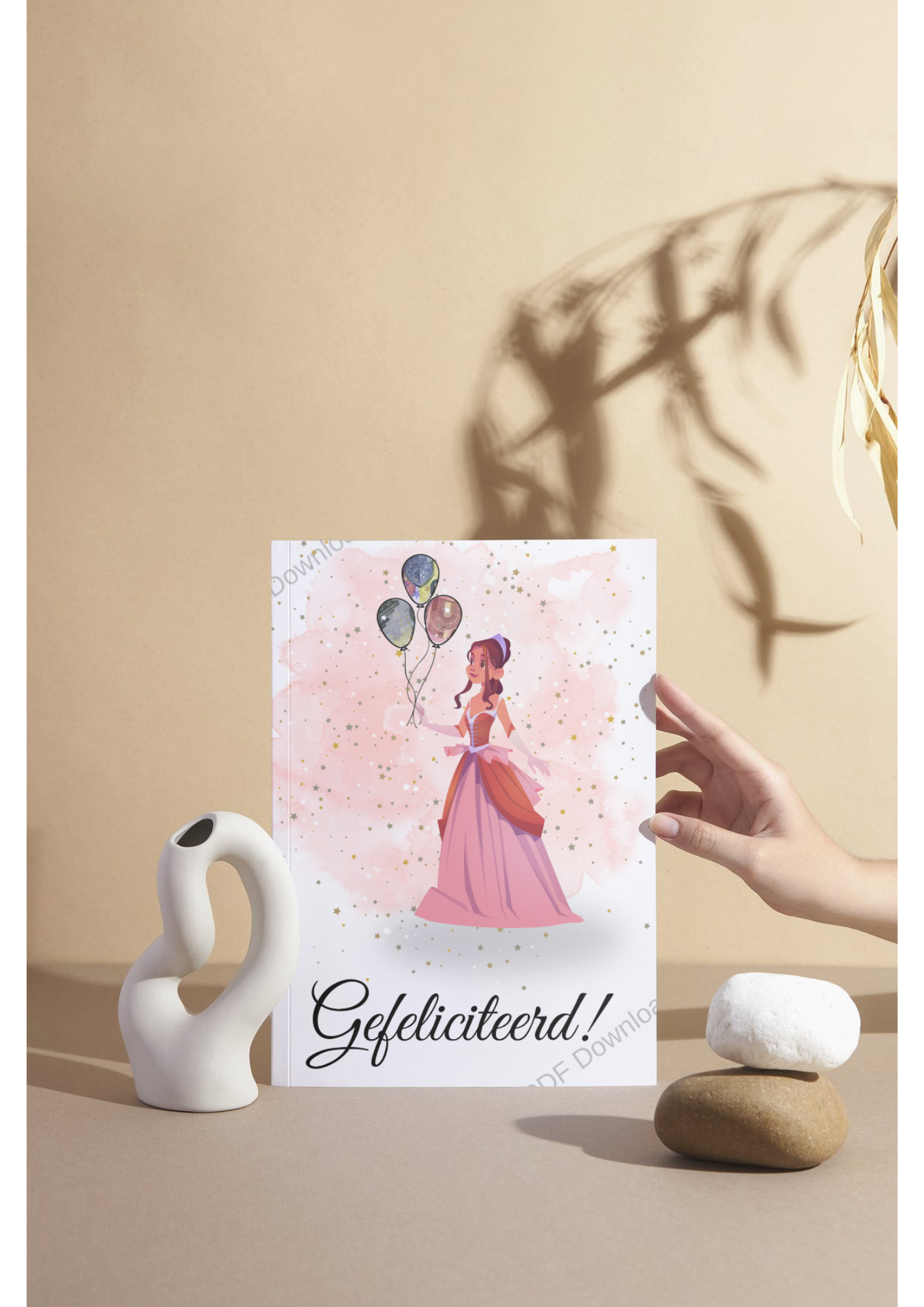 zelf print geld cadeau kind