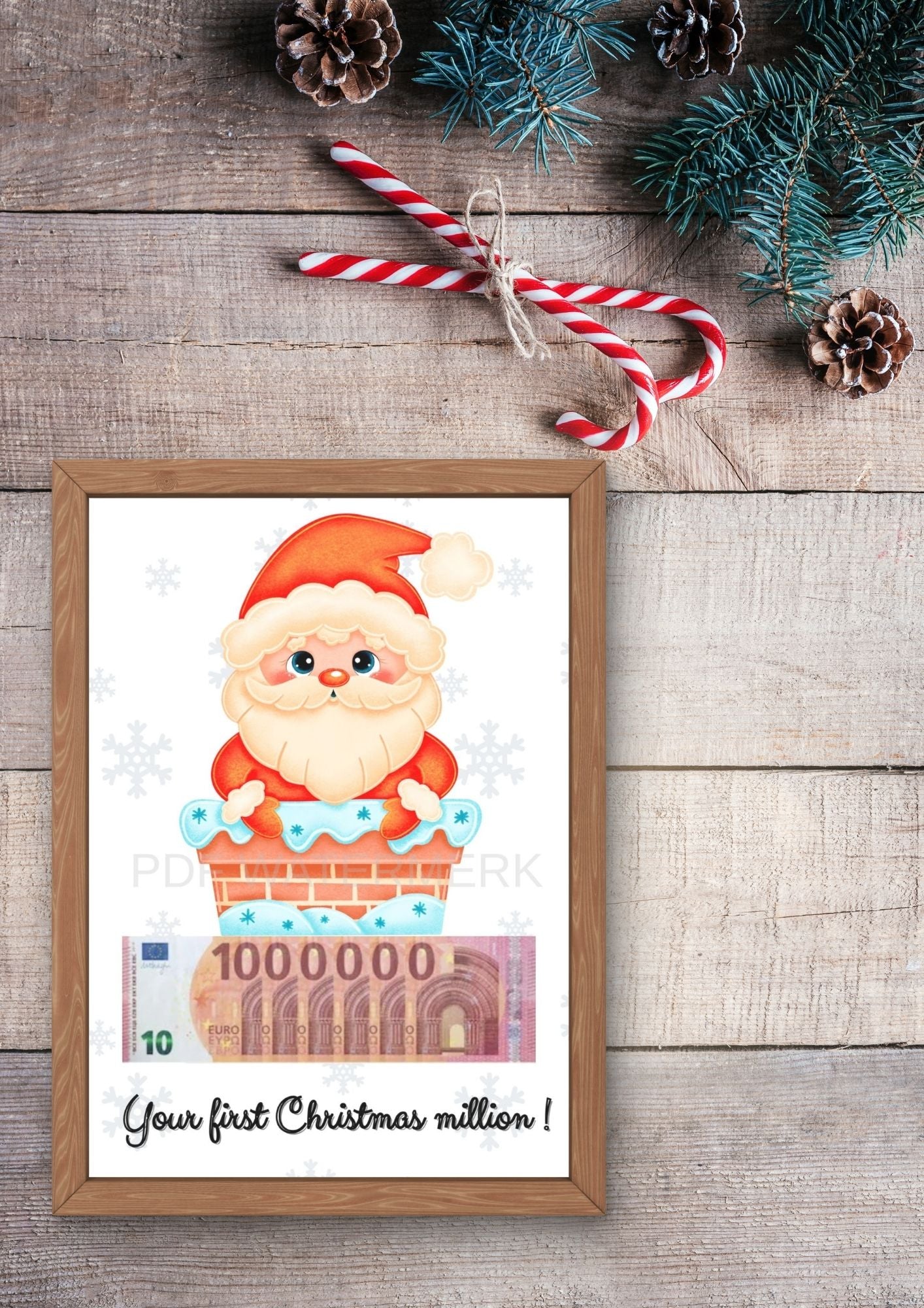 Geef een miljoen met kerst als geld cadeau