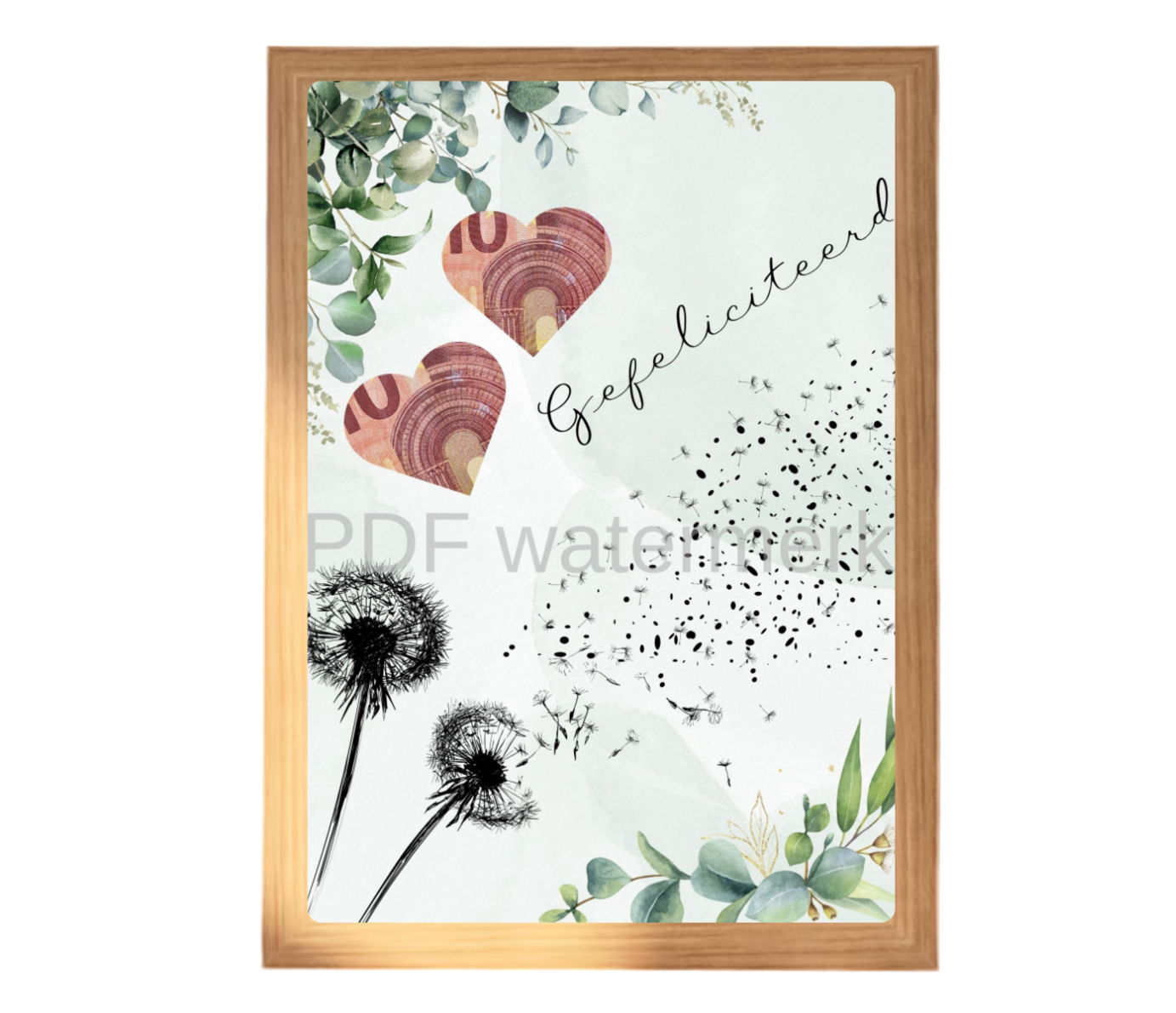 Origineel geld cadeau geven huwelijk bruiloft en trouw