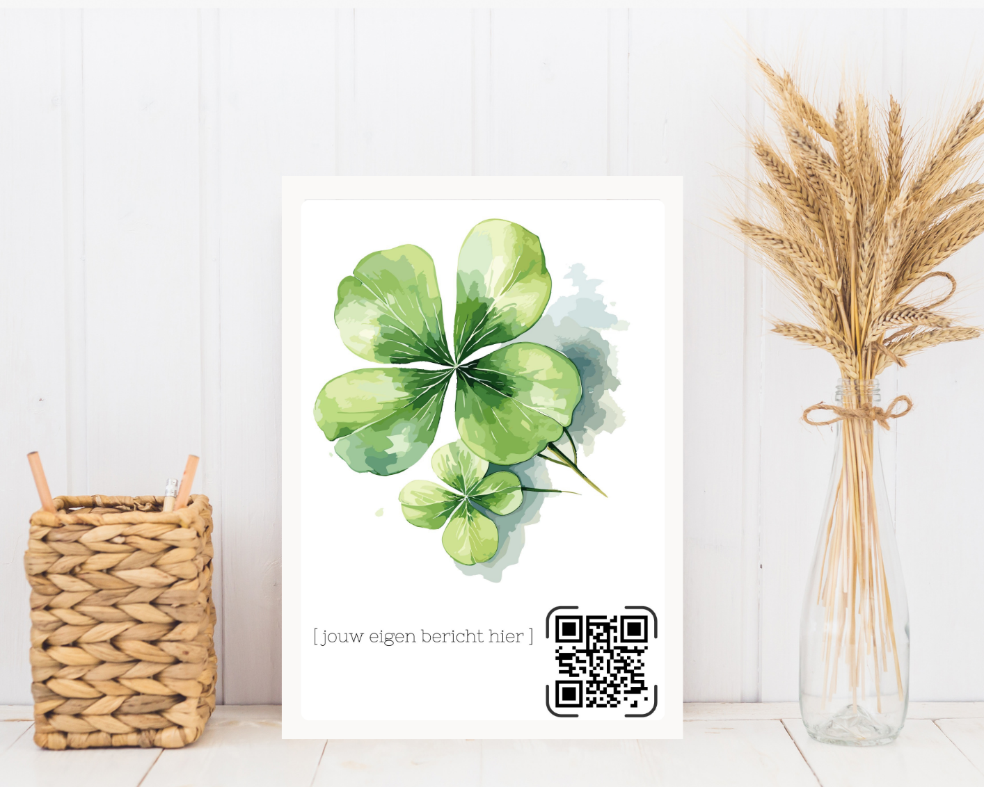 geluks cadeautje vrouw