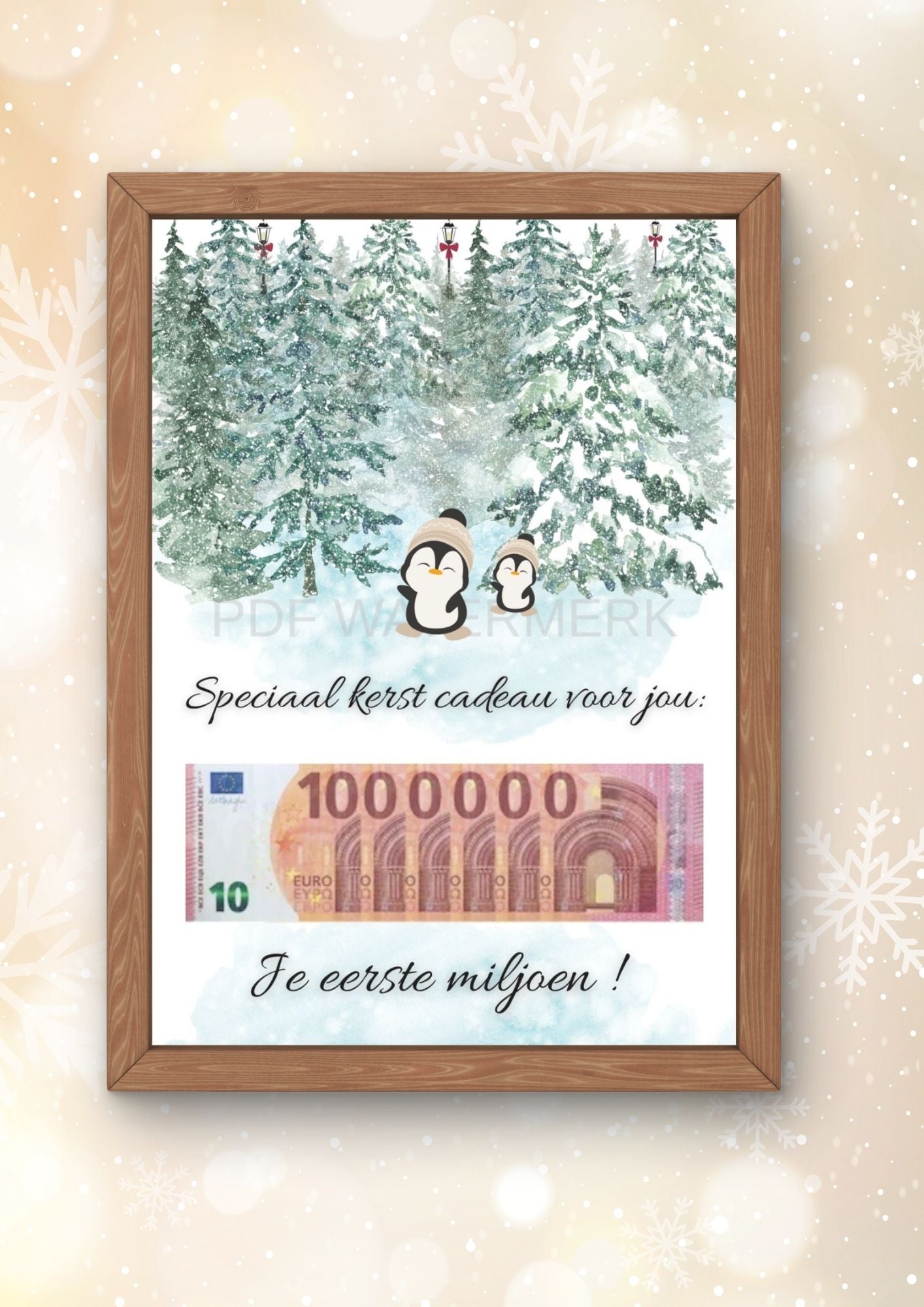 Geldcadeau kerst