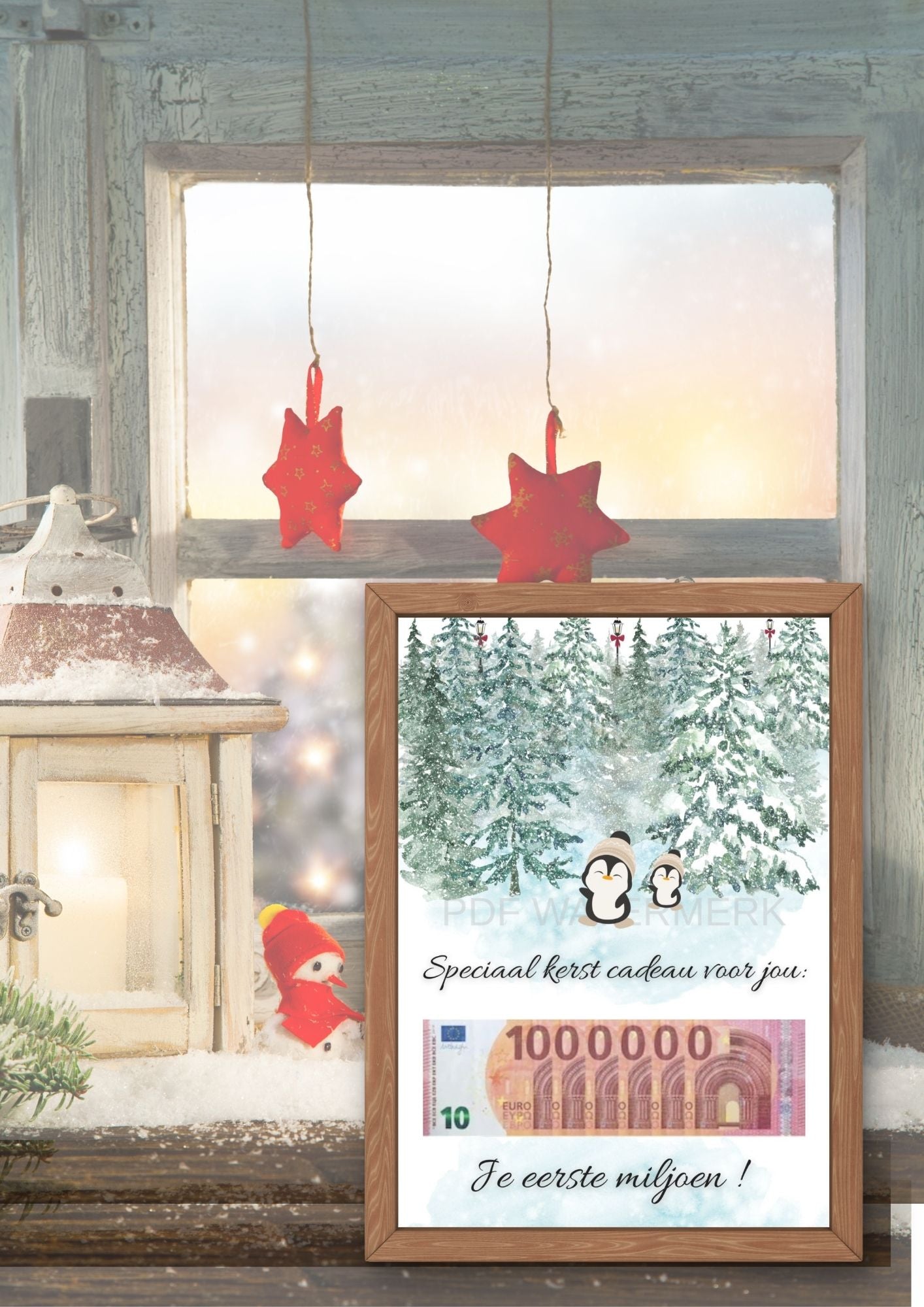 Leuk geld cadeau kerst