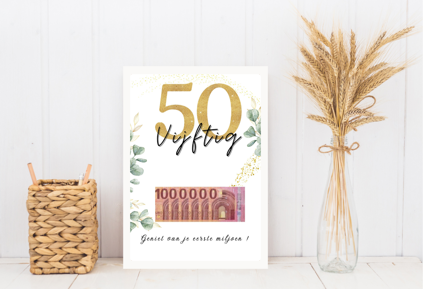 geld cadeau vrouw 50 jaar