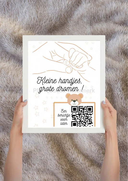 Gepersonaliseerd cadeau met QR-code