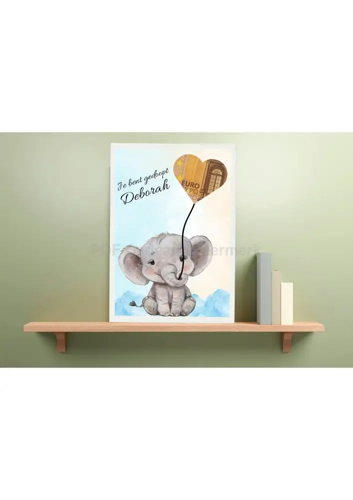 geld geschenk doop feest