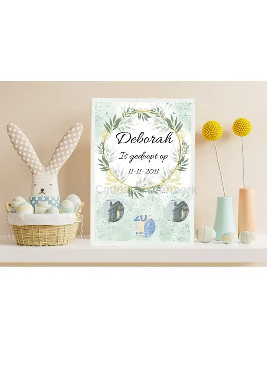 Hoe geef je geld cadeau met een doop