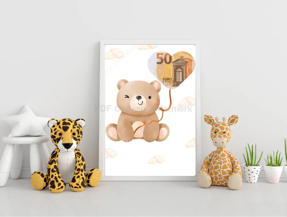 geld geven als cadeau kind 2 jaar, 3 jaar, 4 jaar