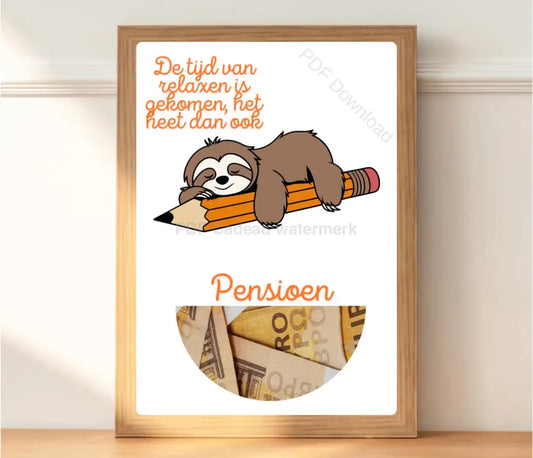 pensioen geld cadeau geven - PDF cadeau - PDF Cadeau