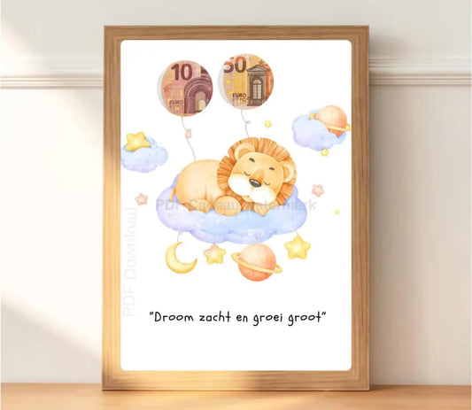 Geld geven voor geboorte of kraam cadeau