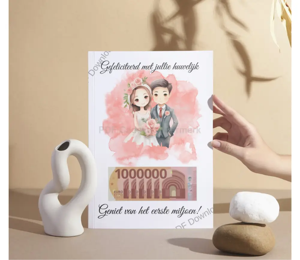 just married geld cadeau