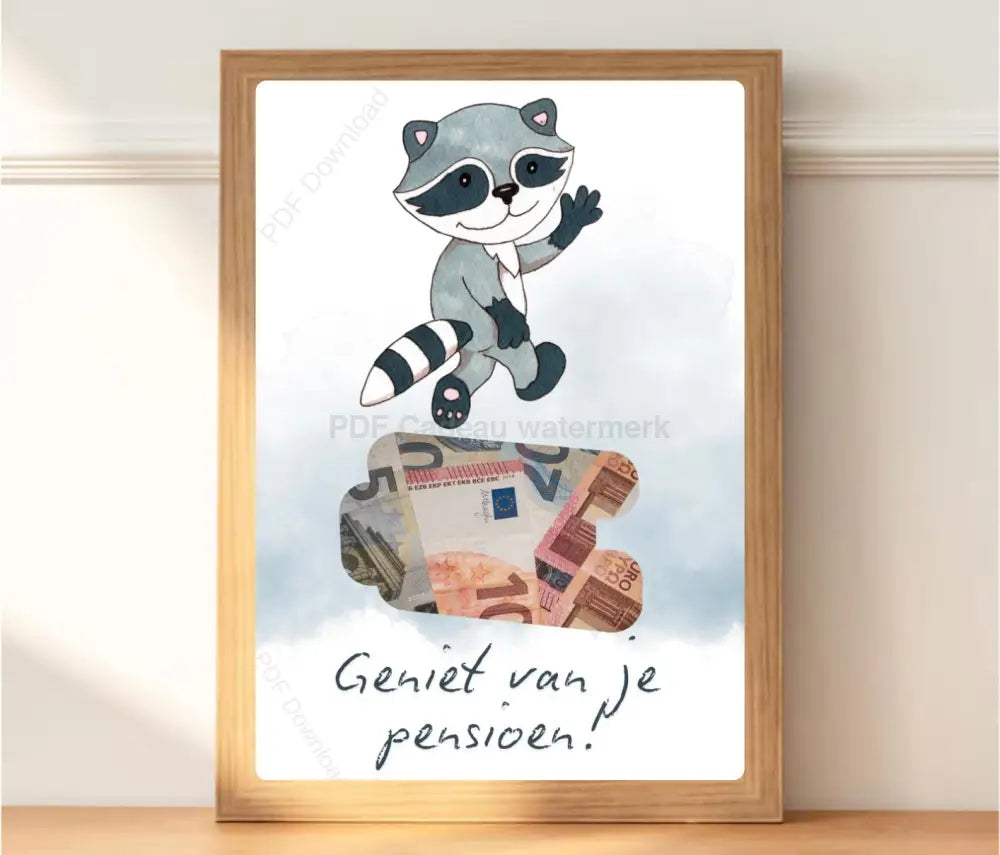 geld pensioen cadeau