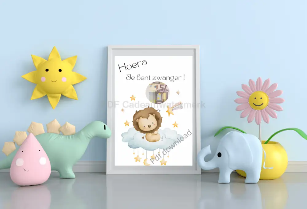 Hoera je bent zwanger - PDF voor aanstaande ouders - PDF Cadeau