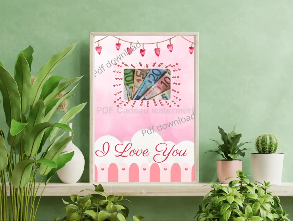 I love you - PDF voor romantiek - PDF Cadeau