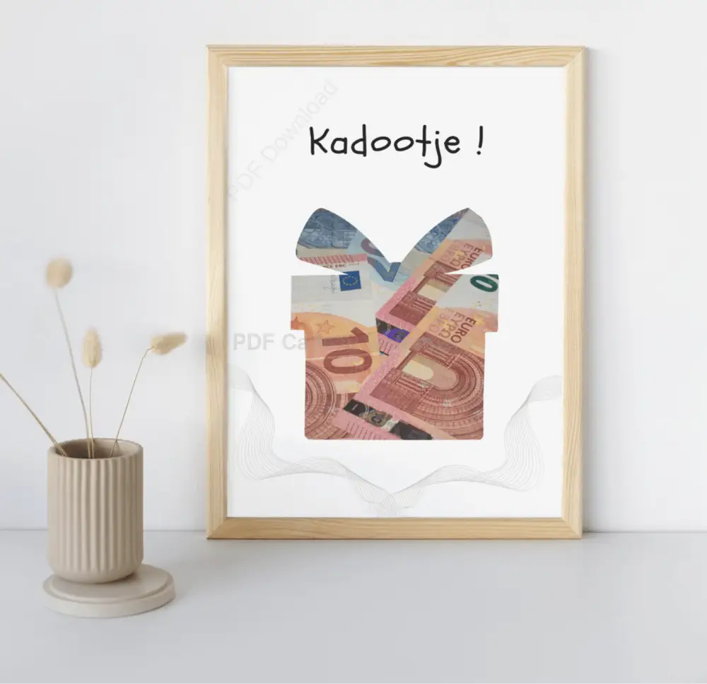 Kadootje - PDF cadeau voor alle gelegenheden - PDF Cadeau