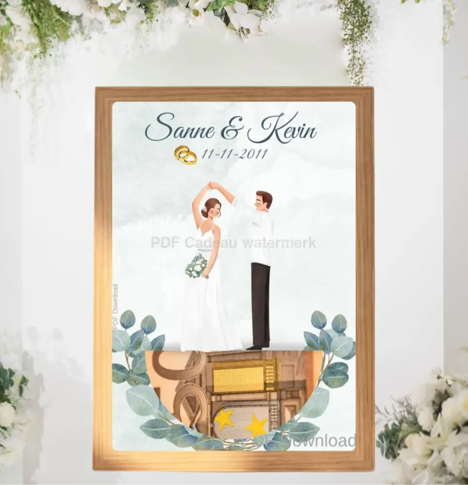 huwelijk bruiloft cadeau geld geven