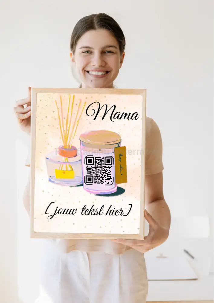 Uniek cadeau voor mama met video of tekst
