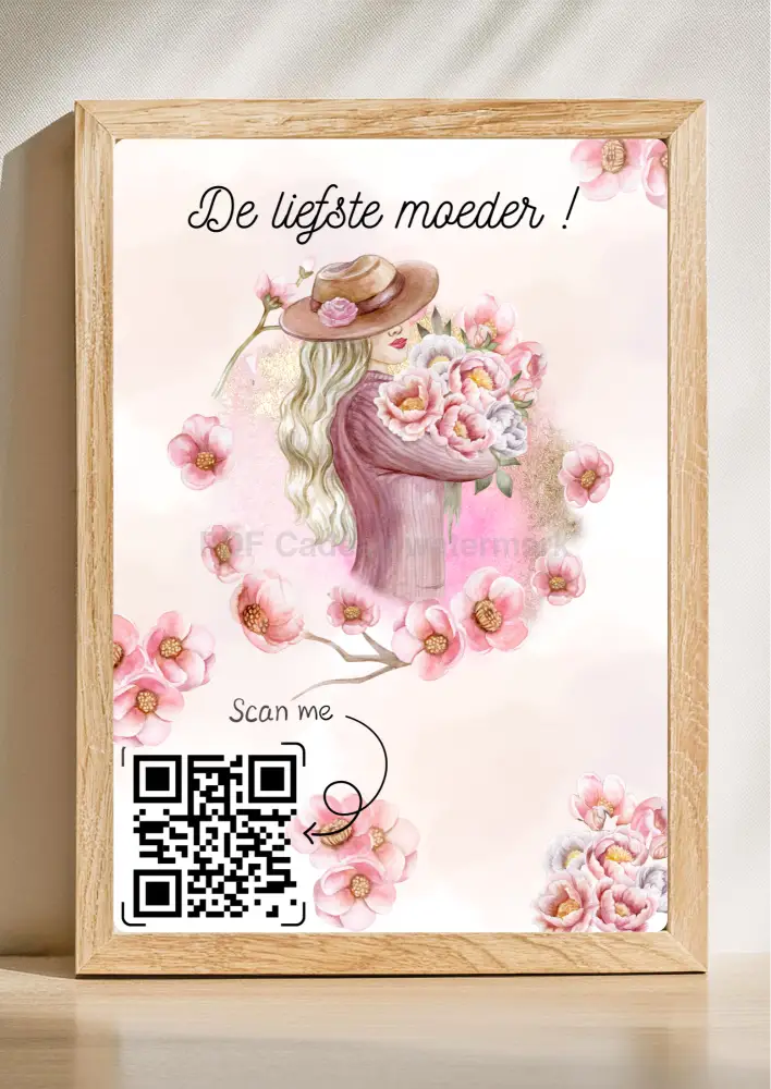 Blijvende herinnering voor Moederdag met QR-code