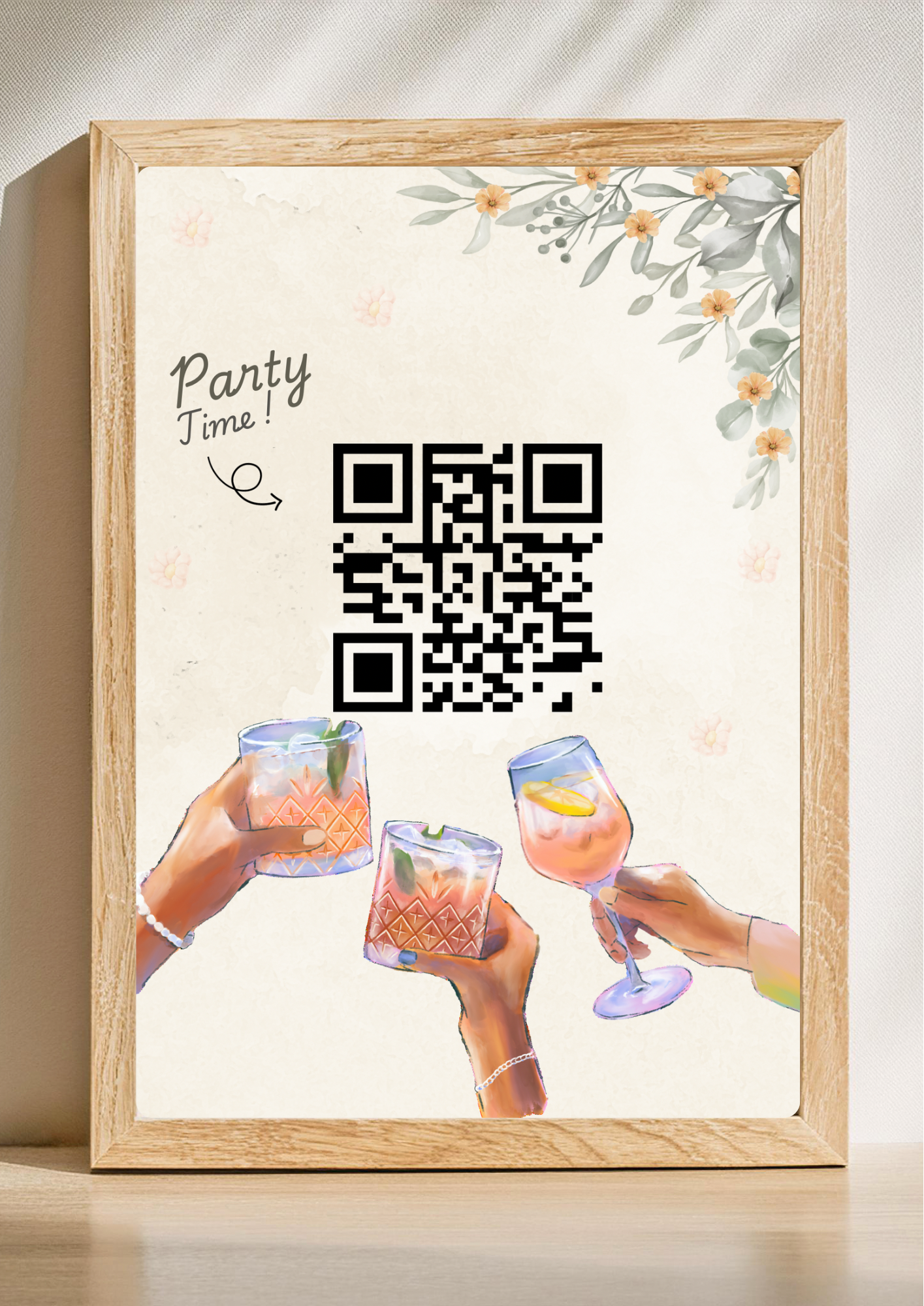 Gepersonaliseerd QR-code cadeau voor housewarming