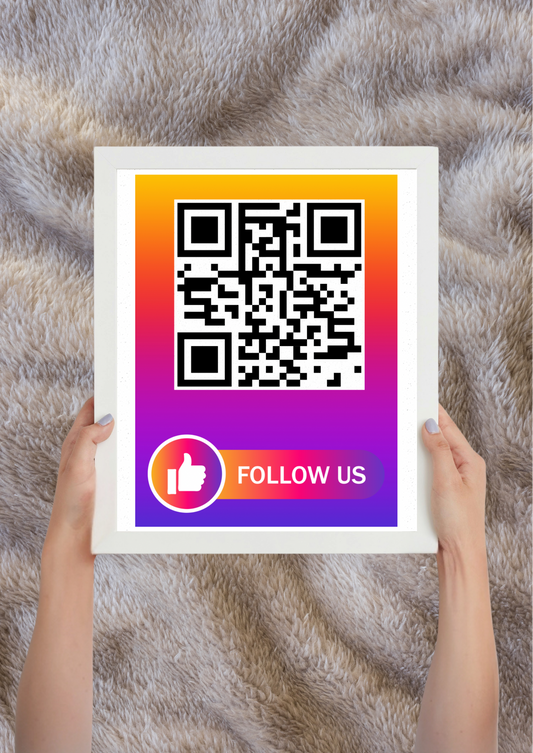 Instagram QR-code print voor meer volgers