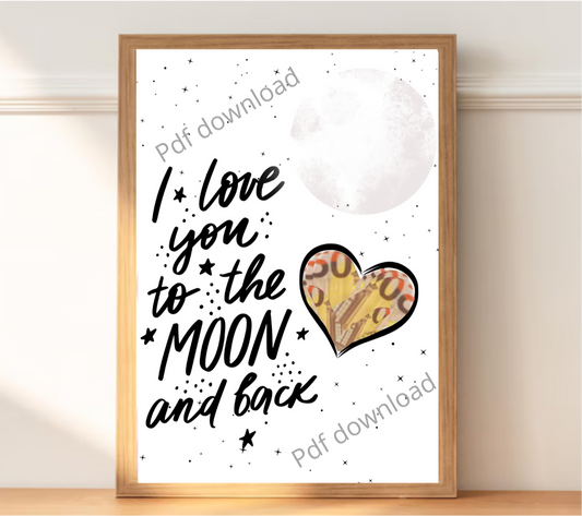 I love you to the moon and back