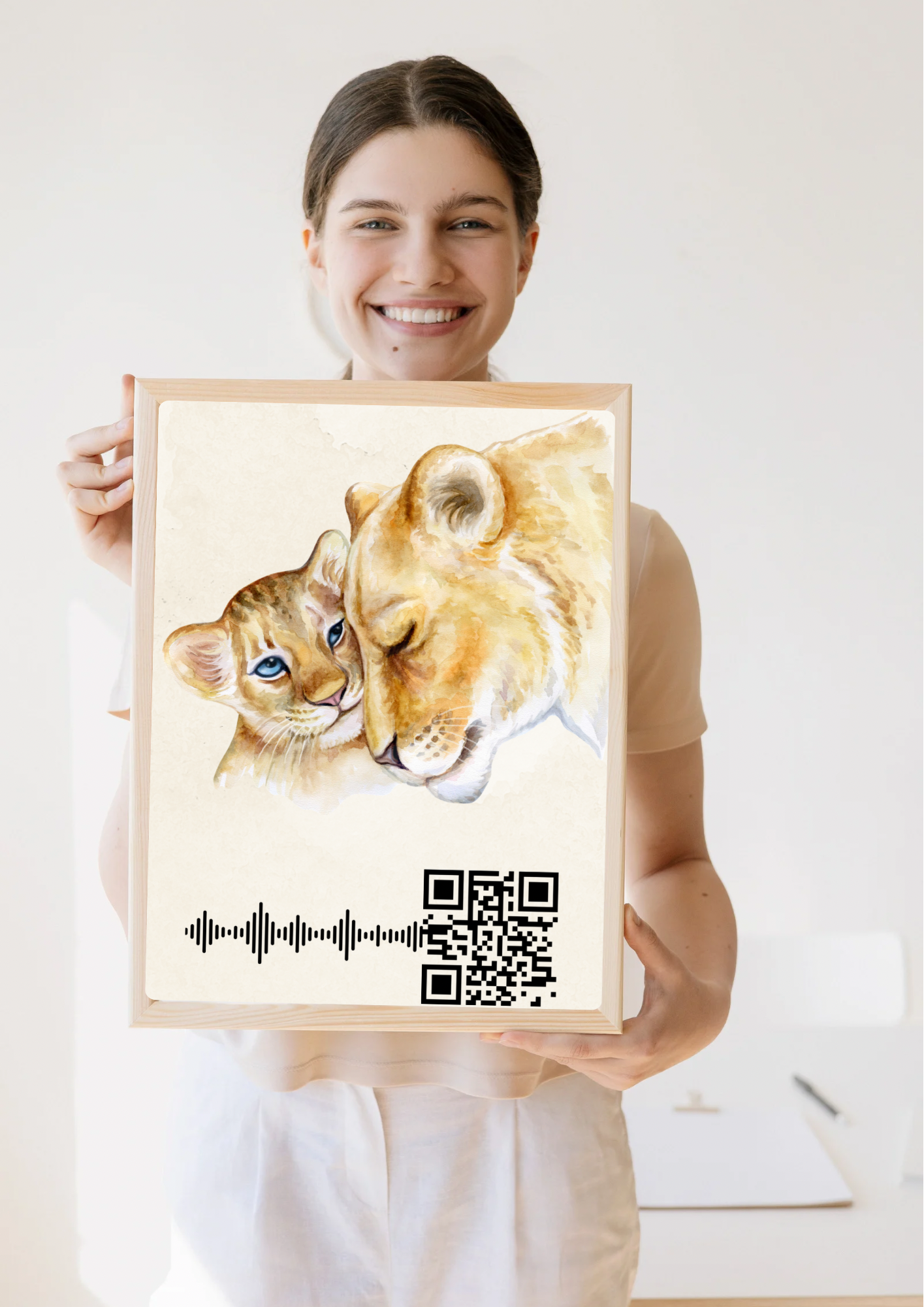 QR-code cadeau met video moederdag