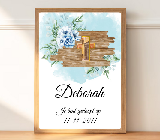 doop kado baby met geld geschenk