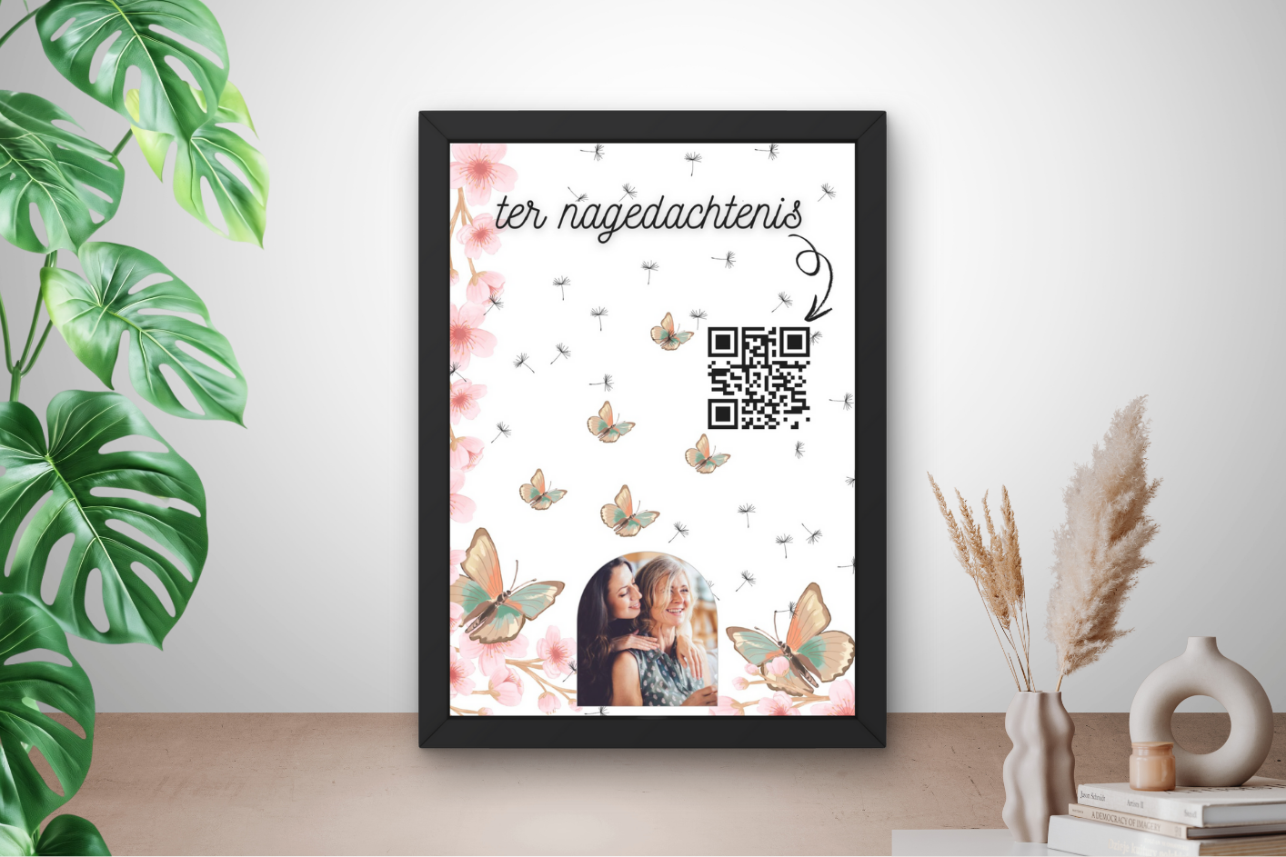 Herinnering cadeau overlijden met foto