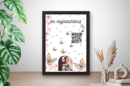 Herinnering cadeau overlijden met foto