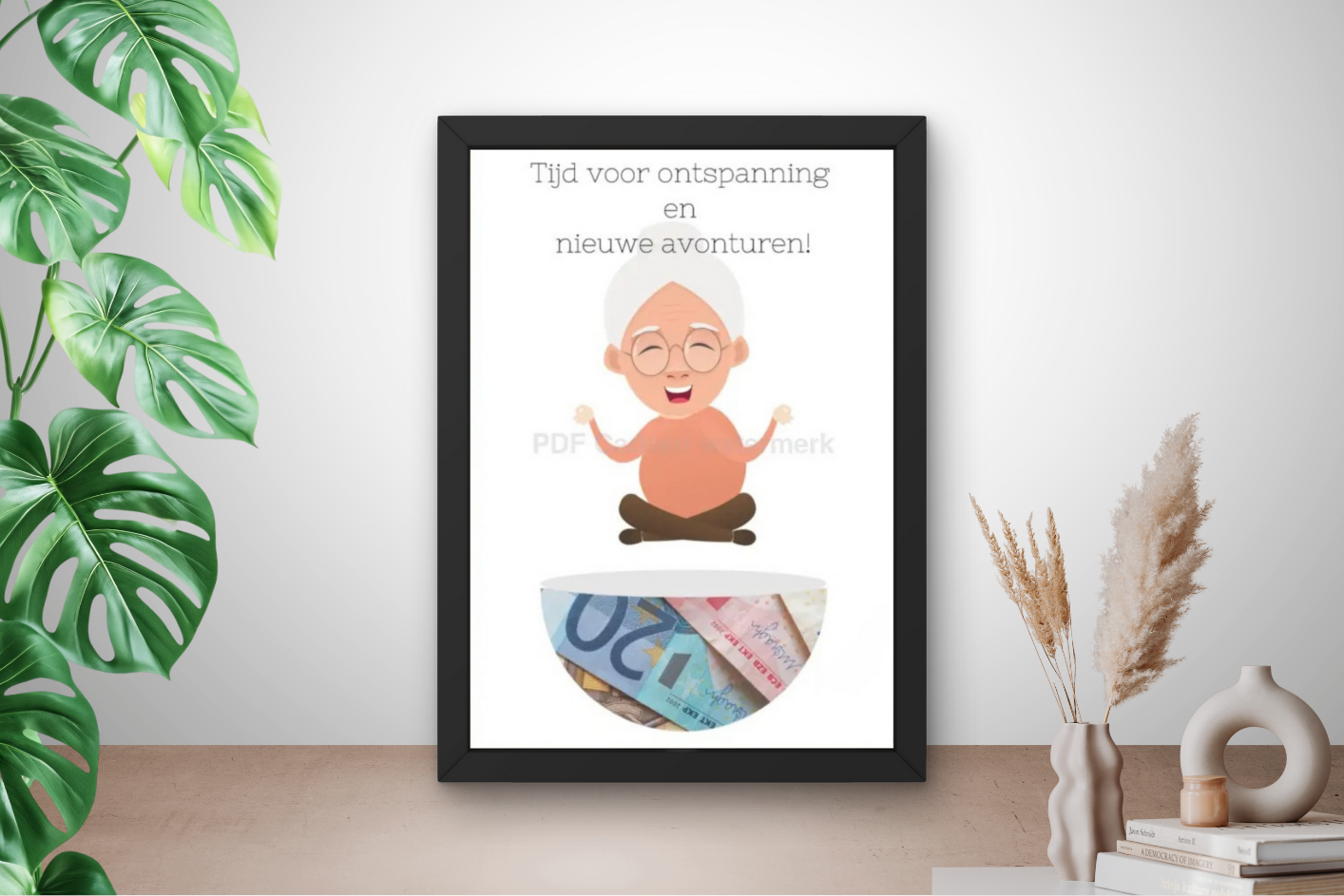 Pensioen cadeau voor een vrouw 