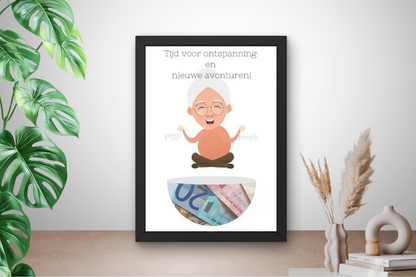 Pensioen cadeau voor een vrouw 