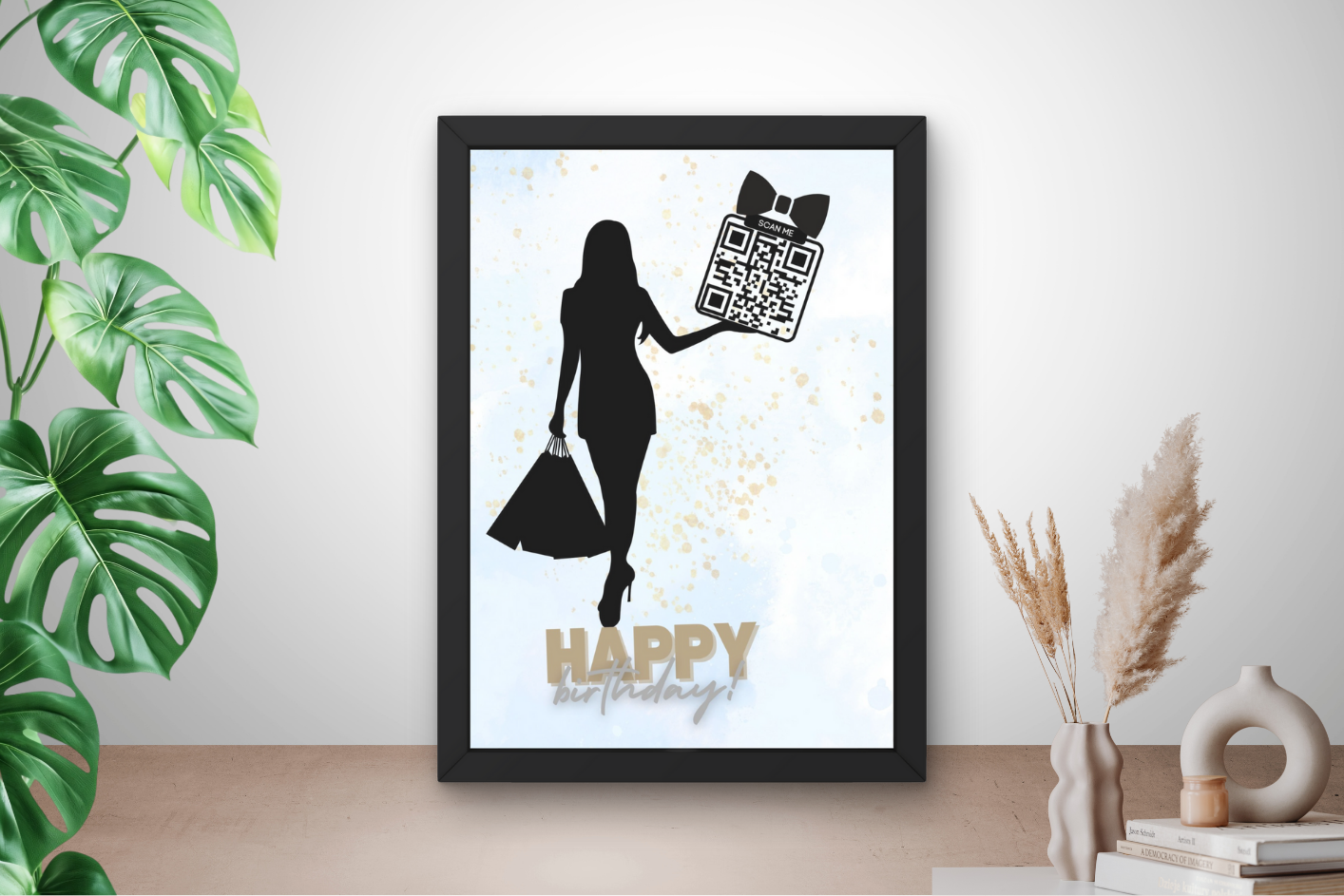 Origineel verjaardagscadeau voor vrouw met QR-code
