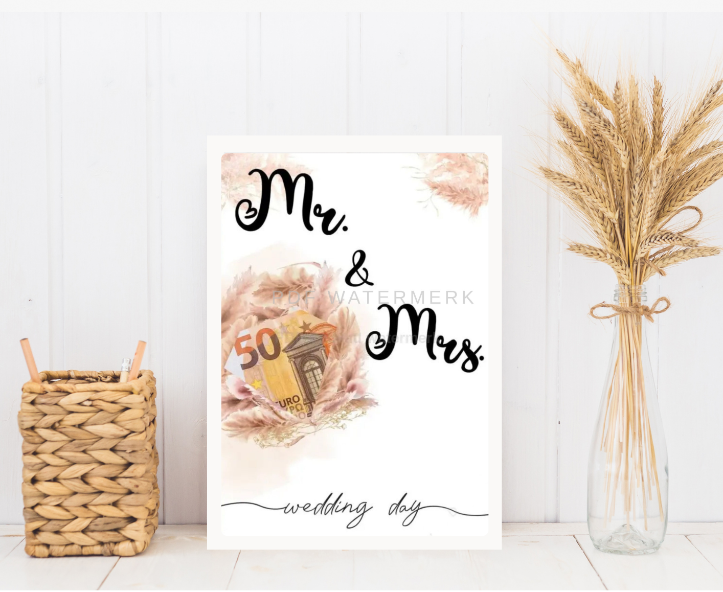 Mr&Mrs - PDF cadeau voor trouwerijen - PDF Cadeau