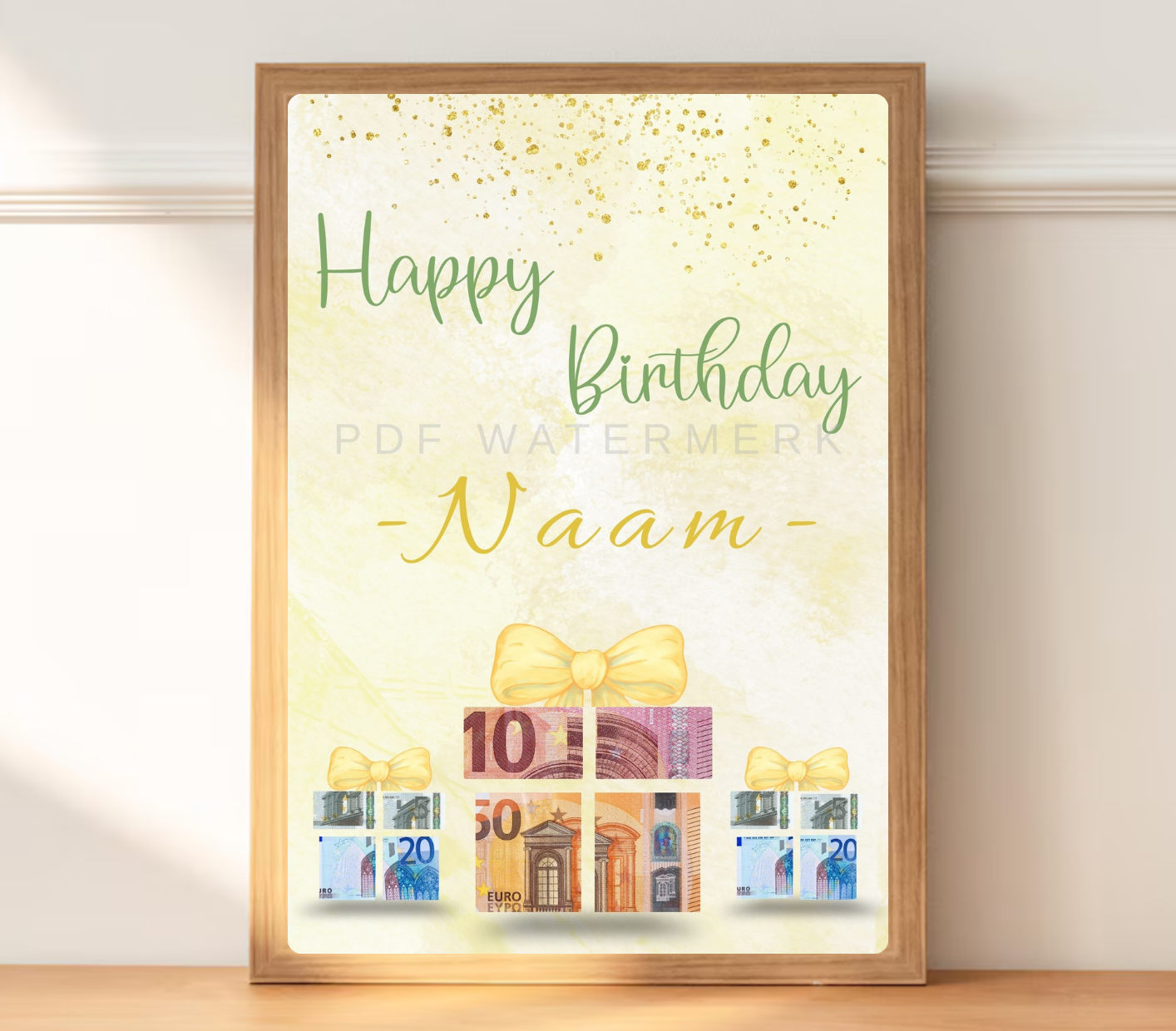 Originele manier van geld geven