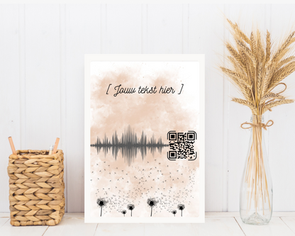 cadeau met geluidsopname