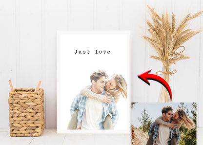 Leuk cadeau in fotolijst voor je vriendin