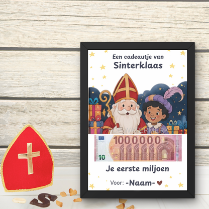 Geld cadeau Sinterklaas