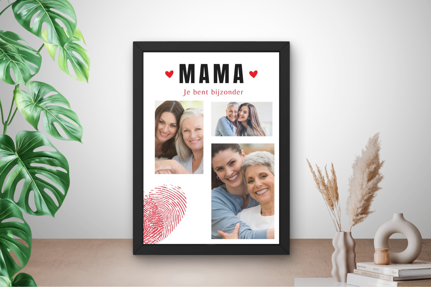 Bijzonder cadeau voor mama in fotolijst