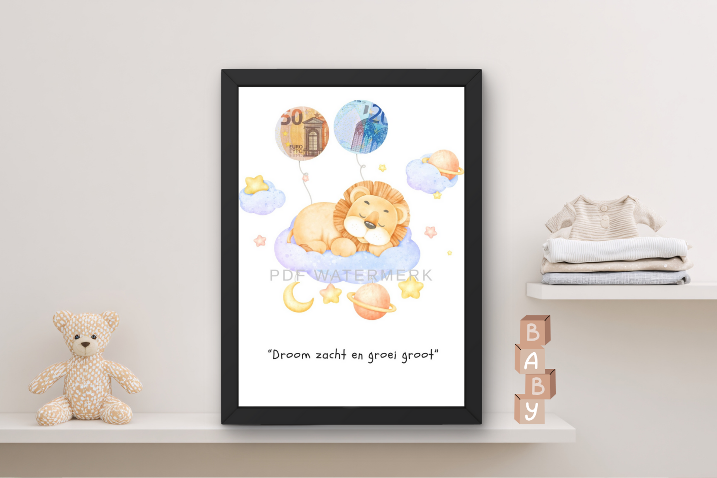 geld cadeau geven babyborrel