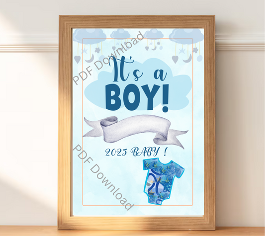 It’s a boy !