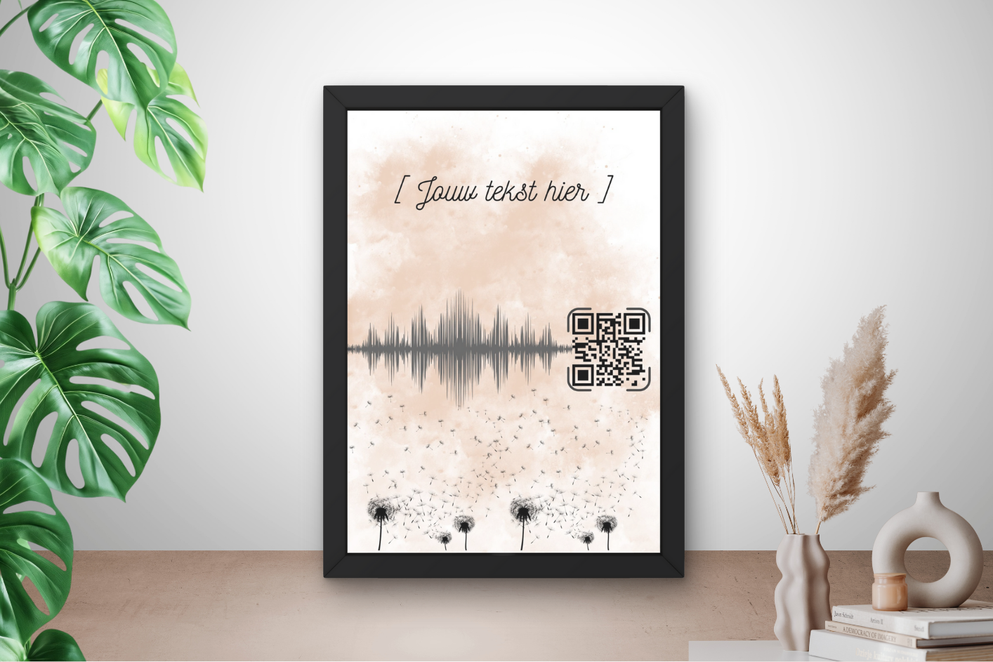 Uniek herinneringscadeau met QR-code en audio opname