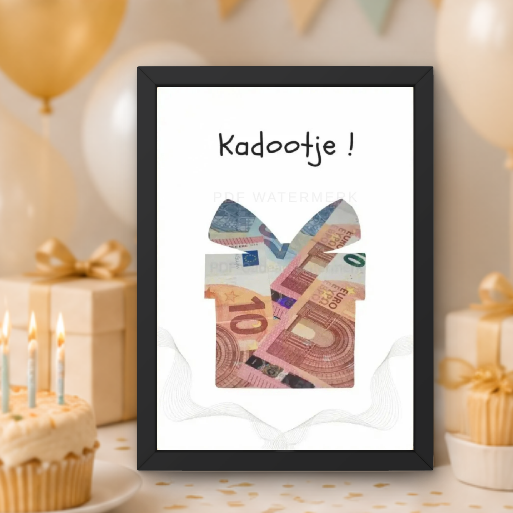 geld cadeau verpakking voor verjaardagen van 18 jaar