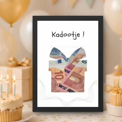 geld cadeau verpakking voor verjaardagen van 18 jaar
