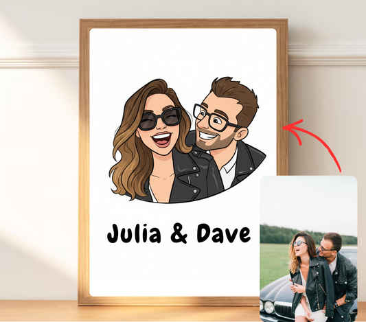 Cartoon maken van foto