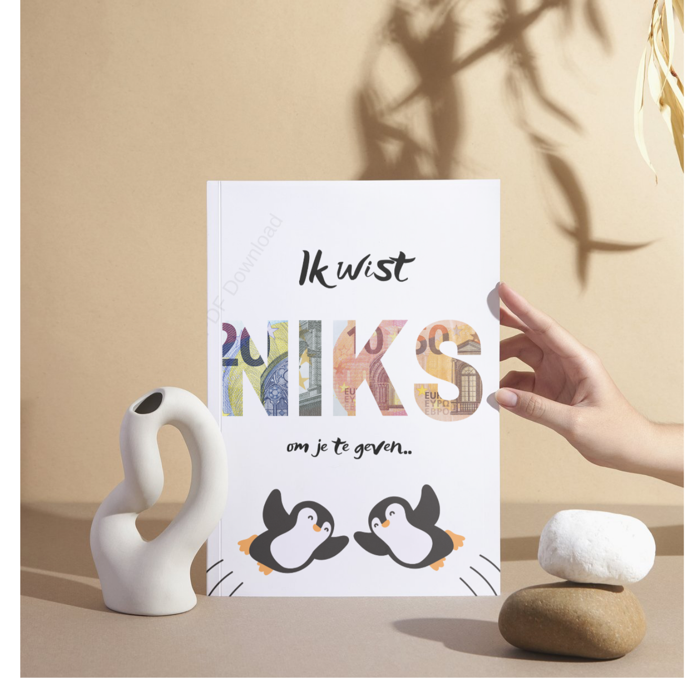 Ik wist niks om je te geven - PDF Cadeau niks - PDF Cadeau