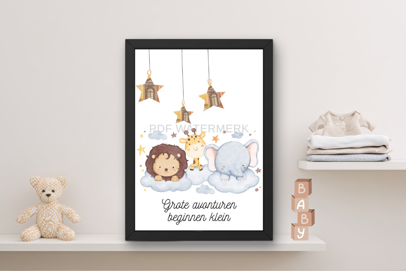 Originele manier geld geven geboorte