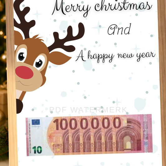 Je eerste miljoen kerst fotolijst cadeau 