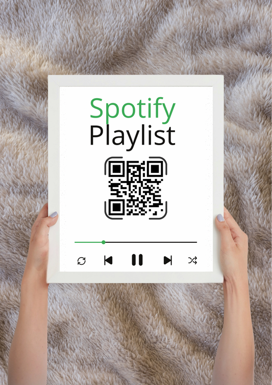 Spotify QR-code print – Scan en luister direct